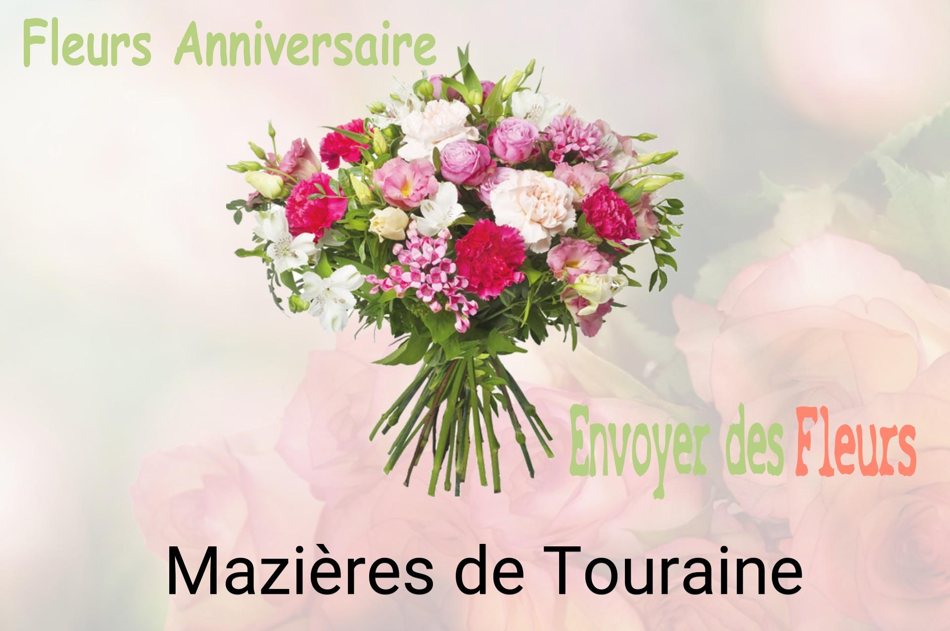 Bouquet de fleurs d’anniversaire livré à Mazières-de-Touraine